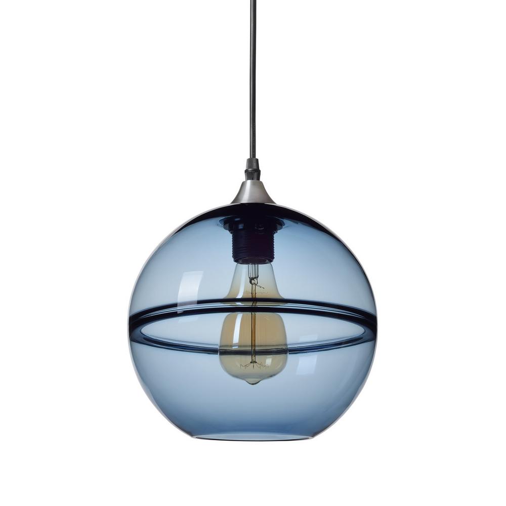 Blue Pendant Lights Lighting The Home Depot - Navy Blue Glass Pendant Lights Blue Pendant Lights Lighting The Home Depot - Navy Blue Glass Pendant Lights