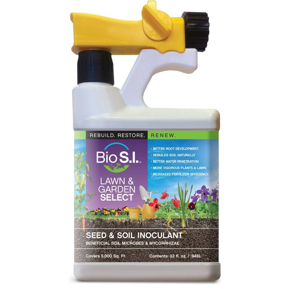Bio SI Lawn and Garden Select 32 fl. oz. Spray Bottle Organic Seed and