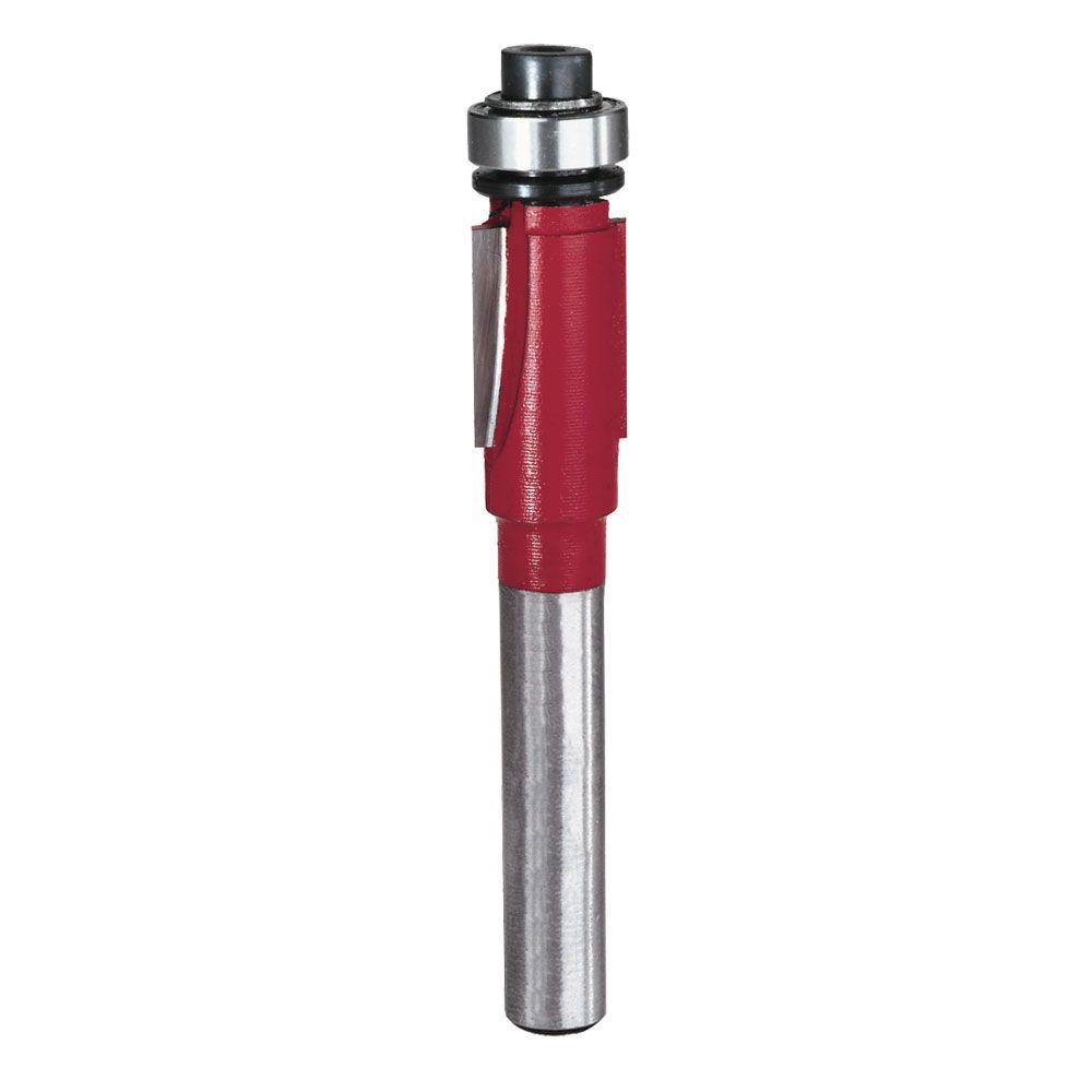 Diablo 3/8 inch x 1/2 inch Carbide Flush Trimming Router Bit by Diablo