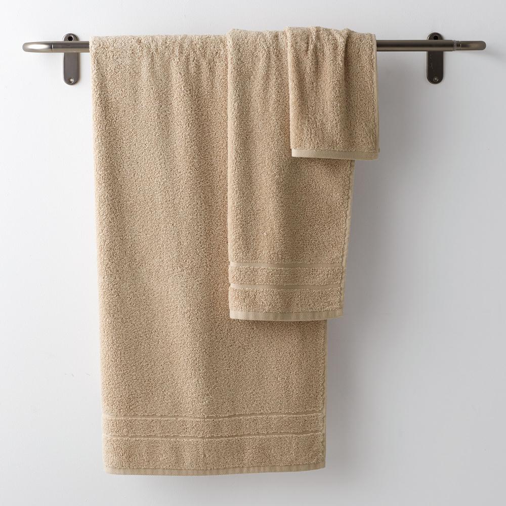 Espalma Deluxe 6Piece Cotton Terry Bath Towel Set in Bisque 840449