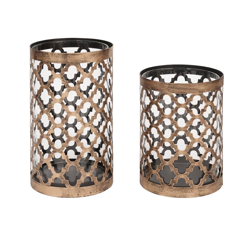 outdoor hurricane candle holders