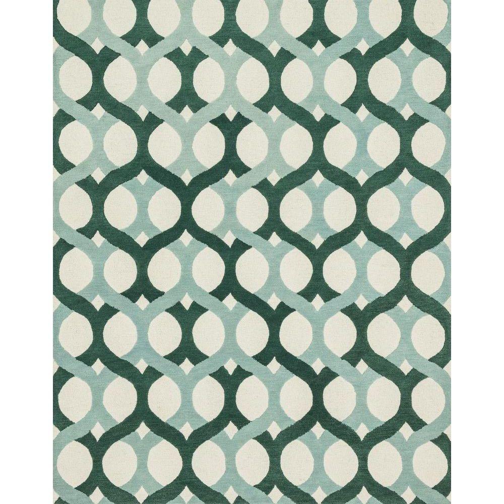 Loloi Rugs Weston Lifestyle Collection Blue/Green 7 ft. 9 in. x 9 ft. 9