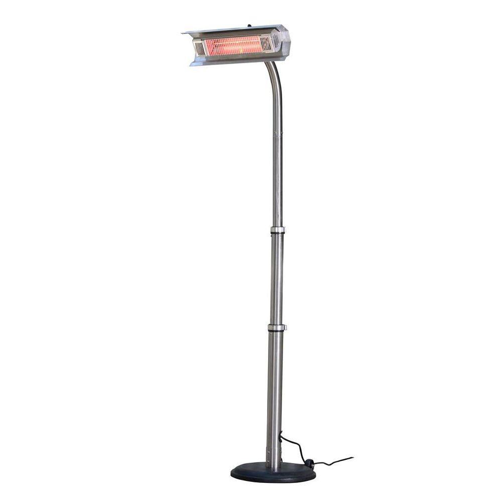 Fire Sense 1,500Watt Stainless Steel Infrared Electric Patio Heater