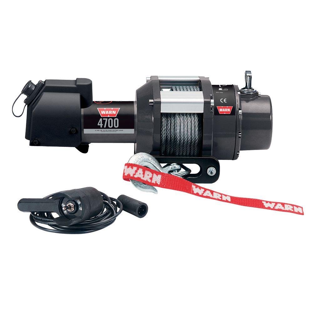 Warn 4700 lbs. 12Volt DC Utility Winch94700 The Home Depot