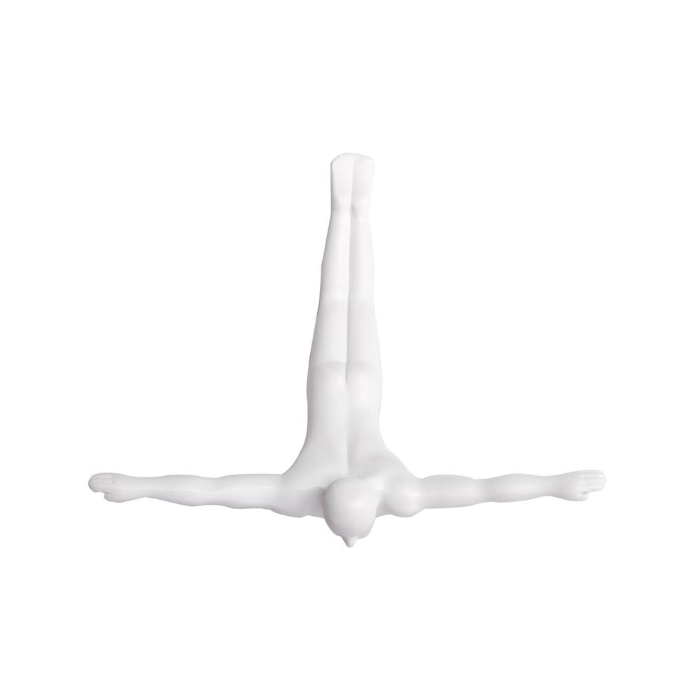 Wall Diver White Art 676685041906 The Home Depot