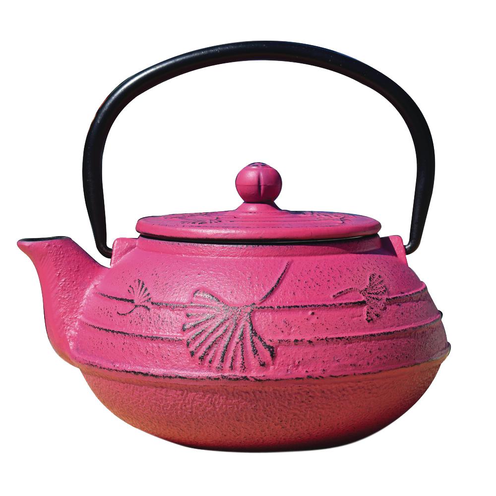 Old Dutch Ginko 2.75Cup Teapot in Fuchsia1033FS The Home Depot