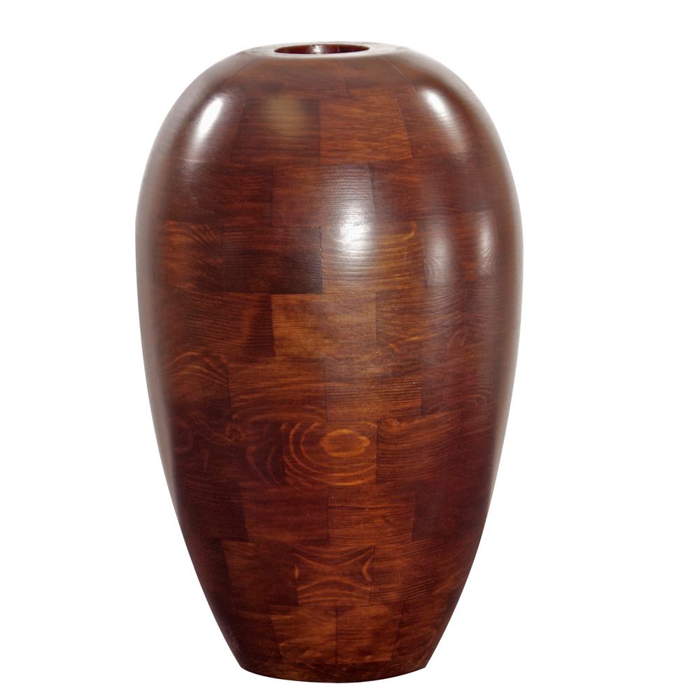 Design Large Vases mahogany wood decorative vase large 54027 the home depot null large