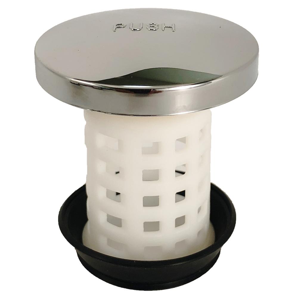 PF WaterWorks Universal Bathtub Drain Strainer in ChromePF0932CH