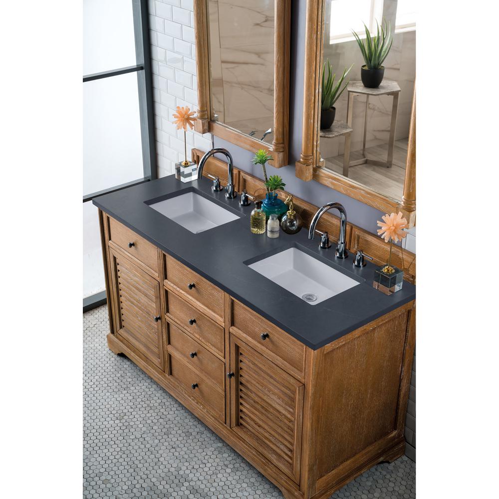 James Martin Vanities Savannah 60 in. Single Bath Vanity in Driftwood