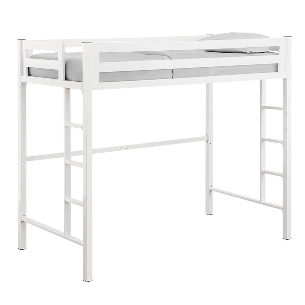 Walker Edison Furniture Company Bentley Twin Metal Loft Bed Bentley Twin Metal Loft Bed Walker Edison Furniture Company