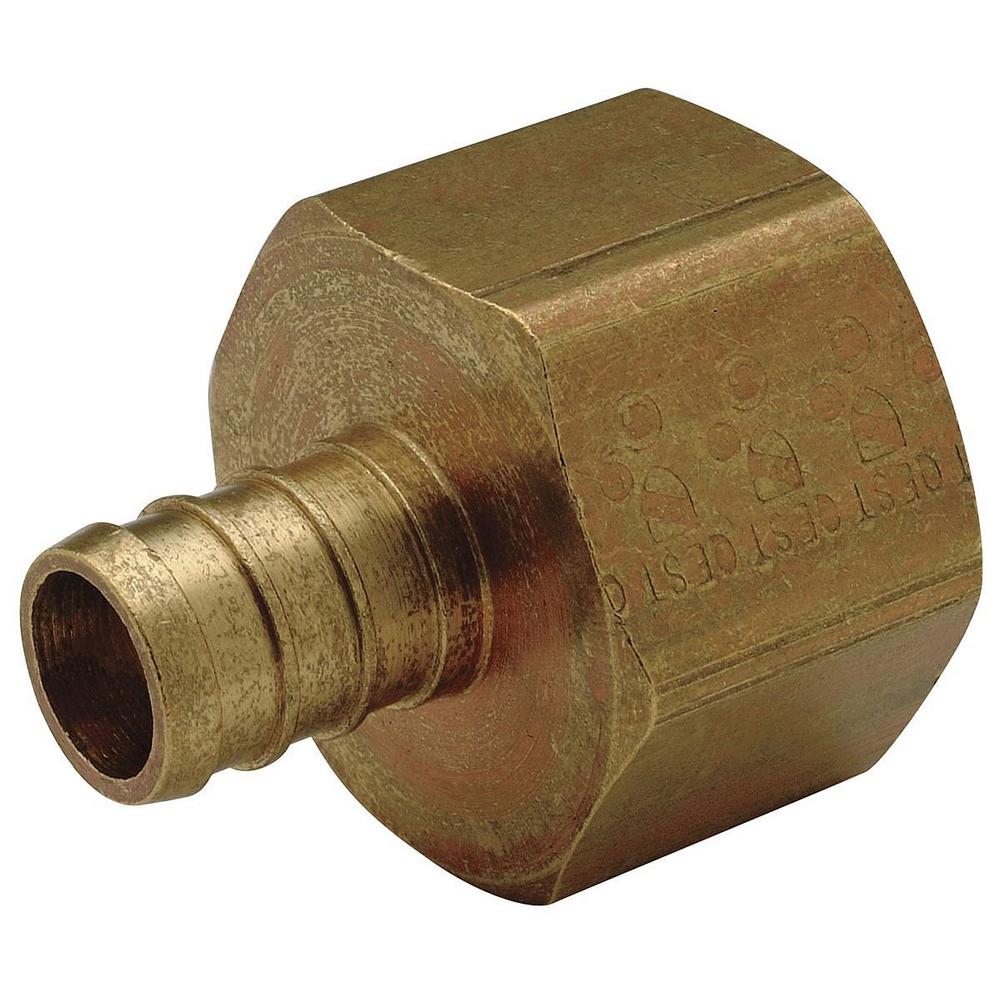 UPC 084169014412 product image for Zurn 3/4 in. Barb x 3/4 in. FPT Brass Female Non- Swivel) Pipe Thread Adapter | upcitemdb.com