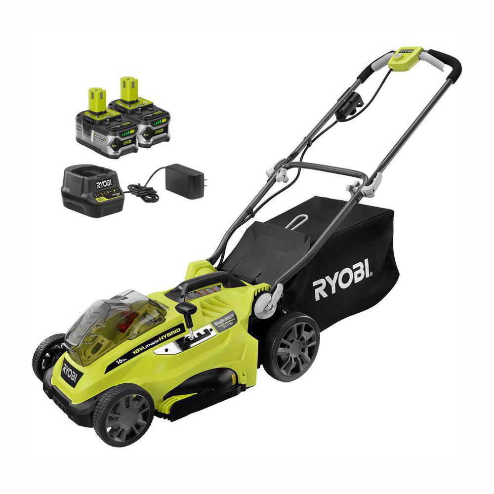 RYOBI ONE+ 18-Volt Lithium-Ion Cordless Fogger/Mister with 2.0 Ah ...