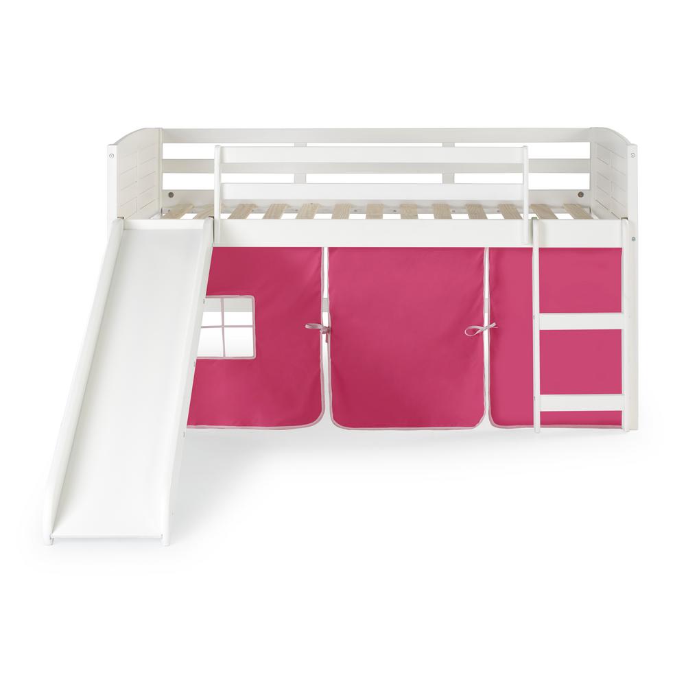kids bunk bed with slide