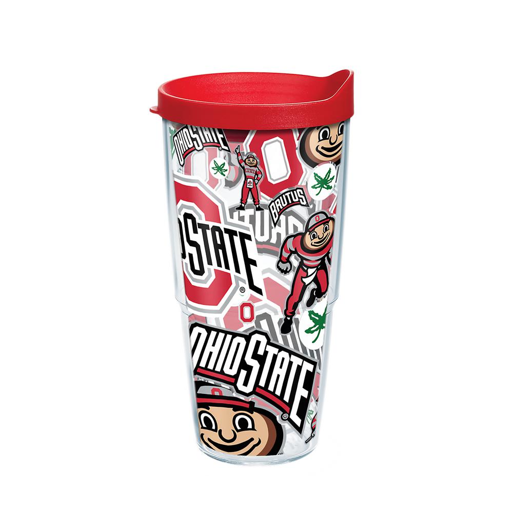 UPC 888633655640 product image for Tervis Ohio State All Over 24 oz. Double Walled Insulated Tumbler with Travel Li | upcitemdb.com