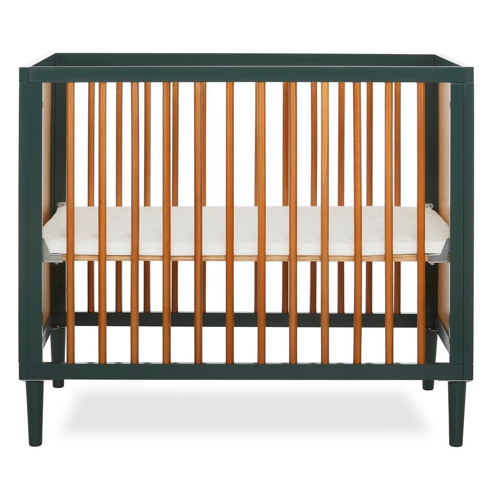 mid century mini crib