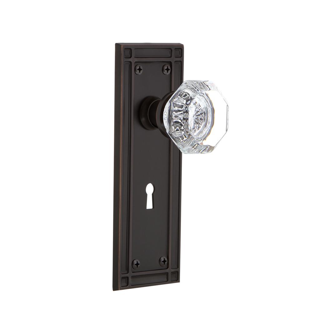 Nostalgic Warehouse Mission Plate With Keyhole Double Dummy