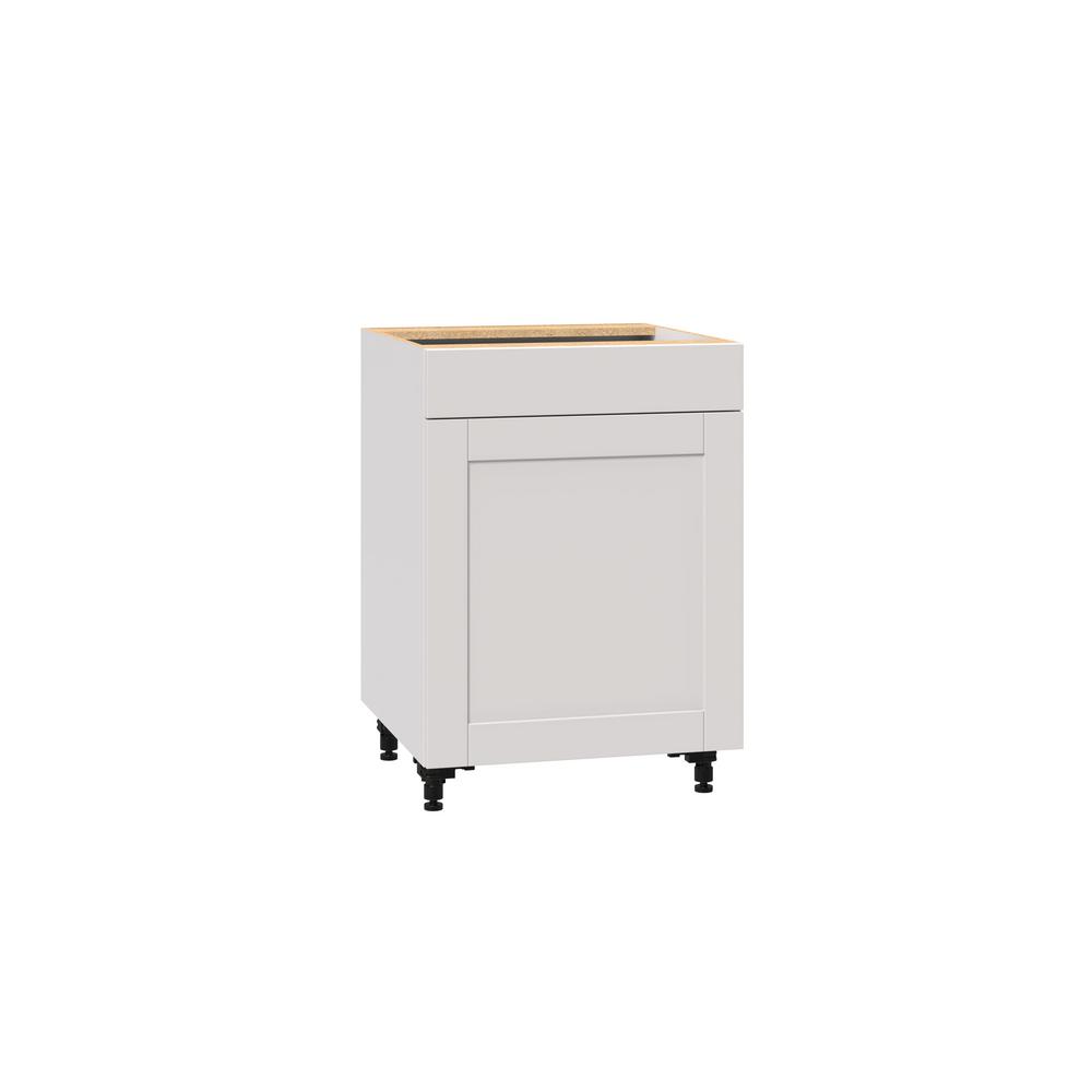 J Collection Shaker Assembled 24x34 5x24 In Base Cabinet With