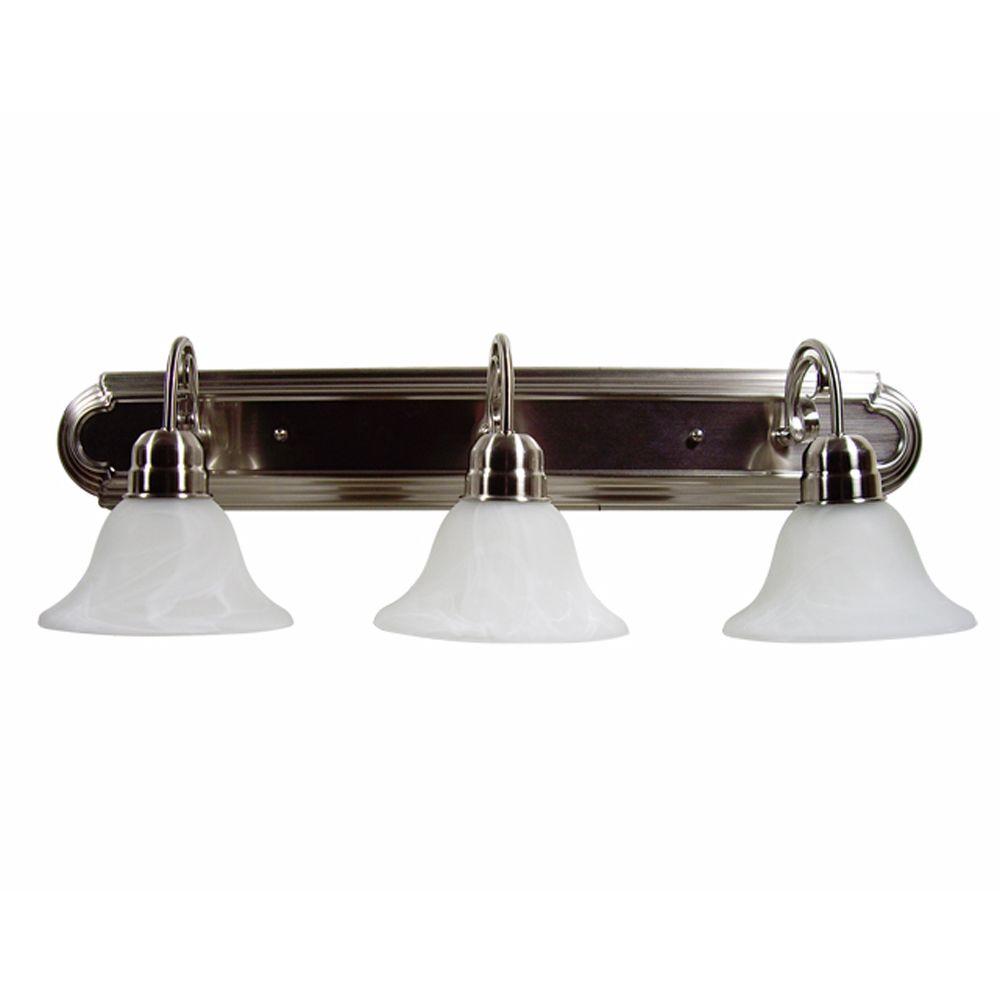 Yosemite Bathroom Lighting yosemite home decor vanity lighting series 3-light satin nickel Yosemite Bathroom Lighting yosemite home decor vanity lighting series 3-light satin nickel