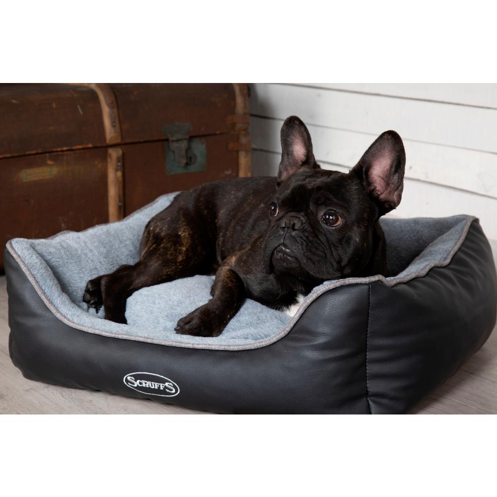 Scruffs Chateau Medium Dove Memory Foam Polyester Dog Box Bed Bed Rcd 938499 The Home Depot