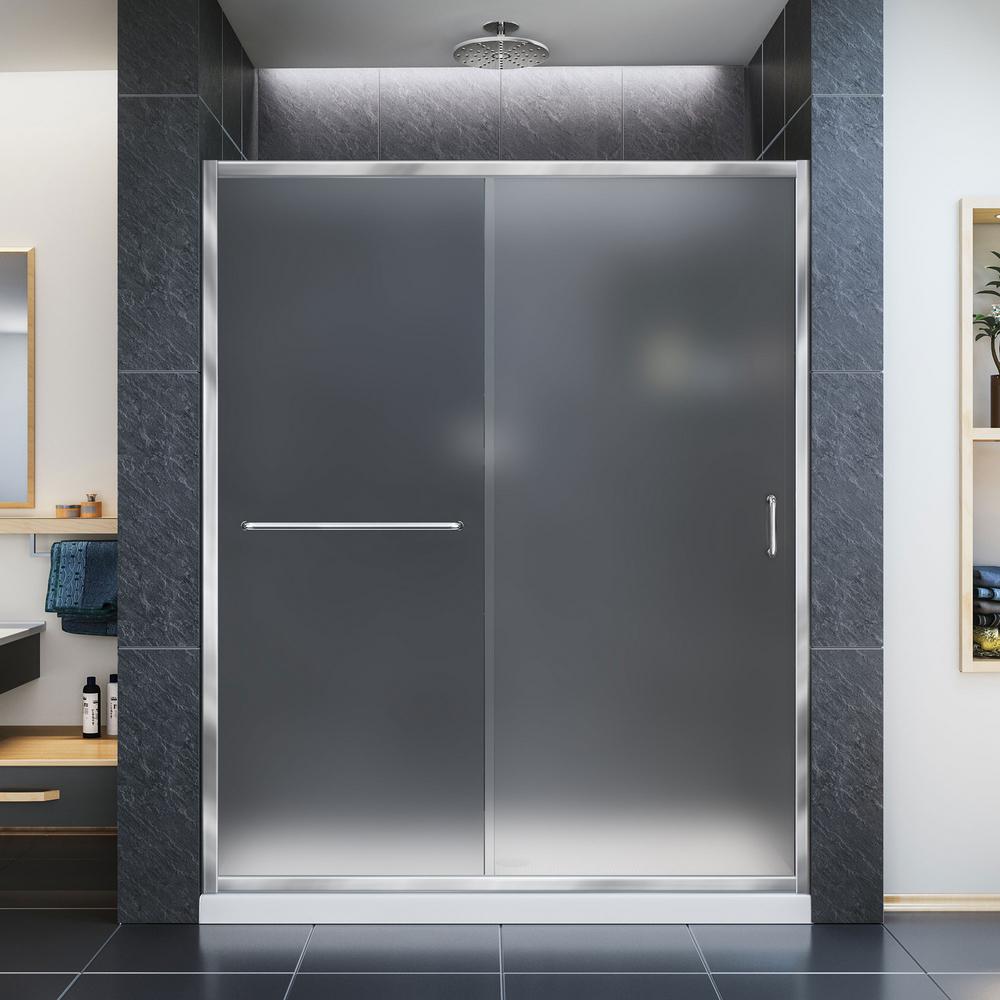 Dreamline Dl 6973 Fr Infinity Z 74 3 4 High X 60 Wide Sliding Dreamline Dl 6973 Fr Infinity Z 74 3 4 High