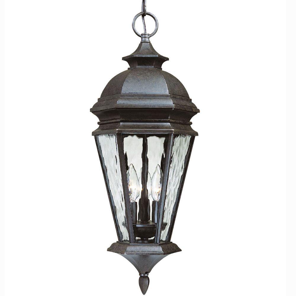 Hampton Bay 3Light Bronze Outdoor LanternCIL1703M The