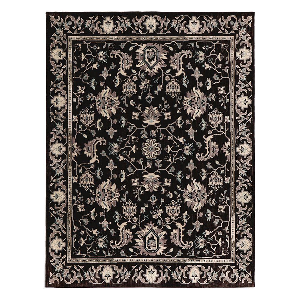 Home Decorators Collection Echelon Black 4 Ft X 6 Area Rug Area Rug