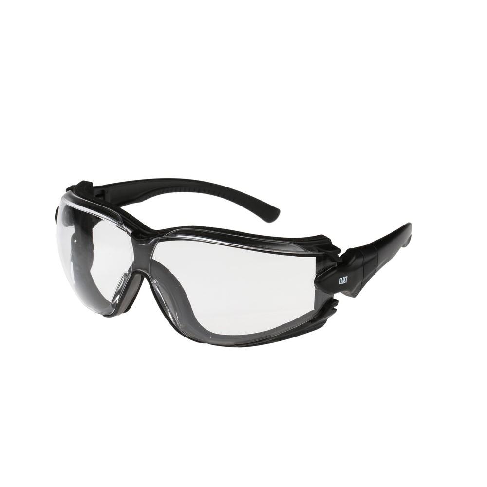 CAT Safety Glasses Torque Clear Lens with CaseTORQUE100 The Home Depot