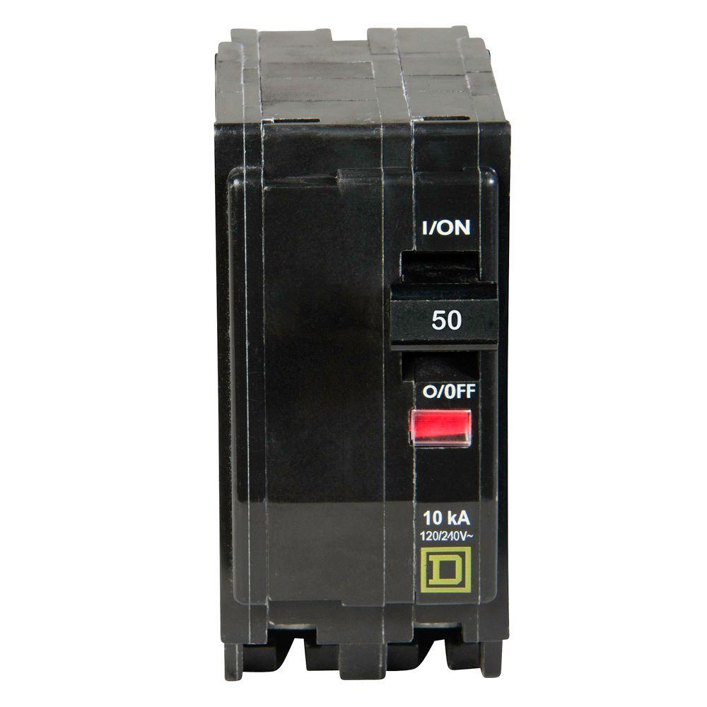SQUARE D QOB250VH CIRCUIT BREAKER 2P 50A