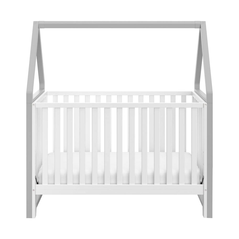 Storkcraft Storkcraft Orchard 5 In 1 Convertible Canopy Crib White