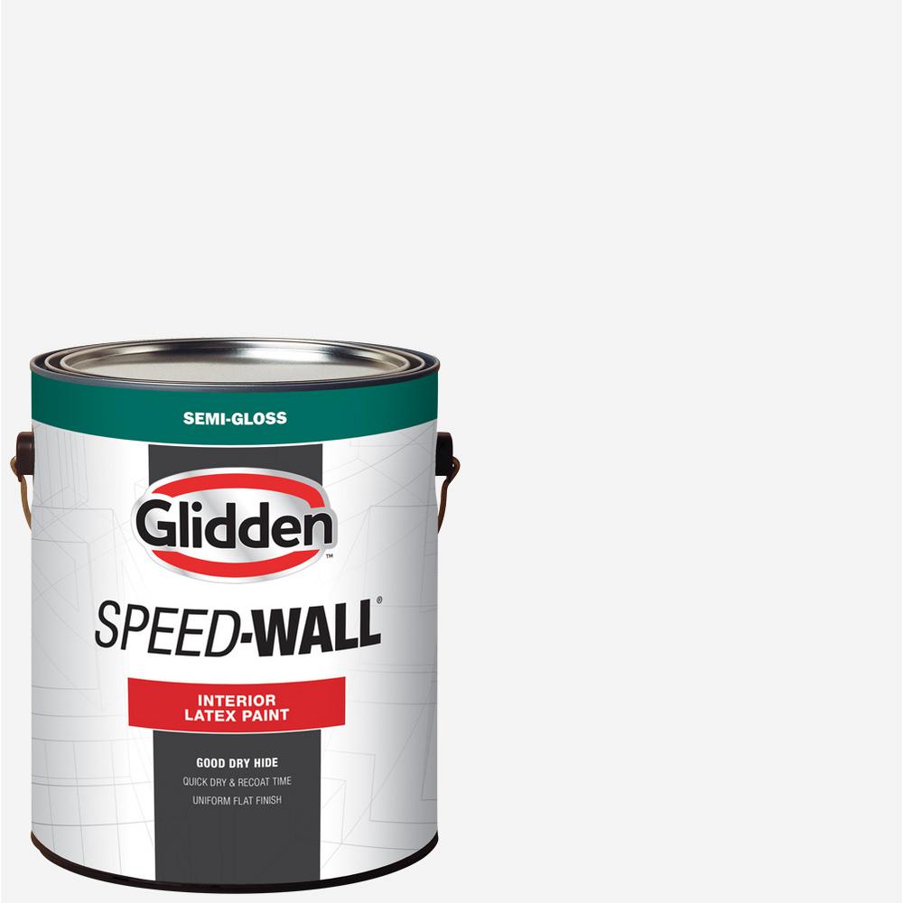 Glidden Professional 1 Gal Speed Wall Semi Gloss Interior Paint