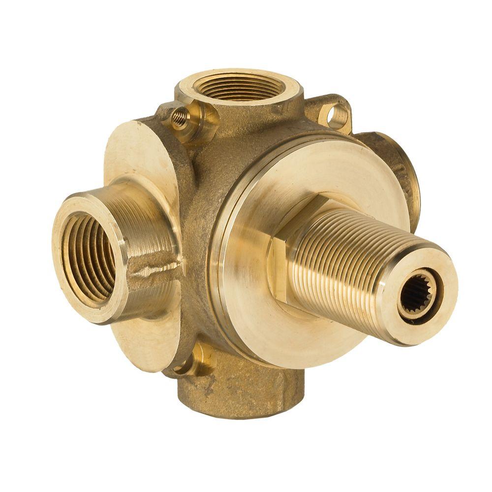 American Standard 3-Way In-Wall Rough Diverter Valve-R430 - The Home Depot