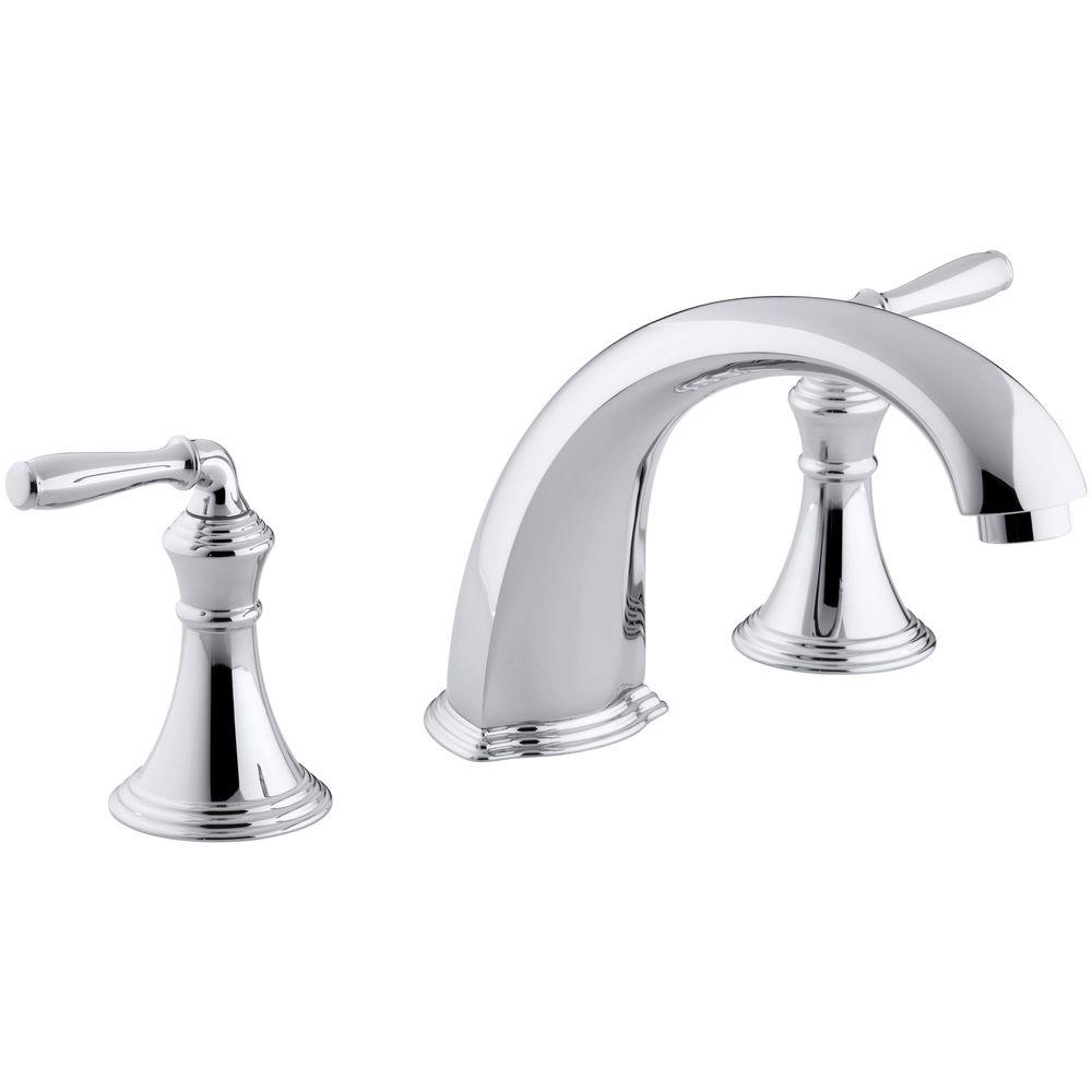 Kohler Devonshire 2 Handle Deck And Rim Mount Roman Tub Faucet