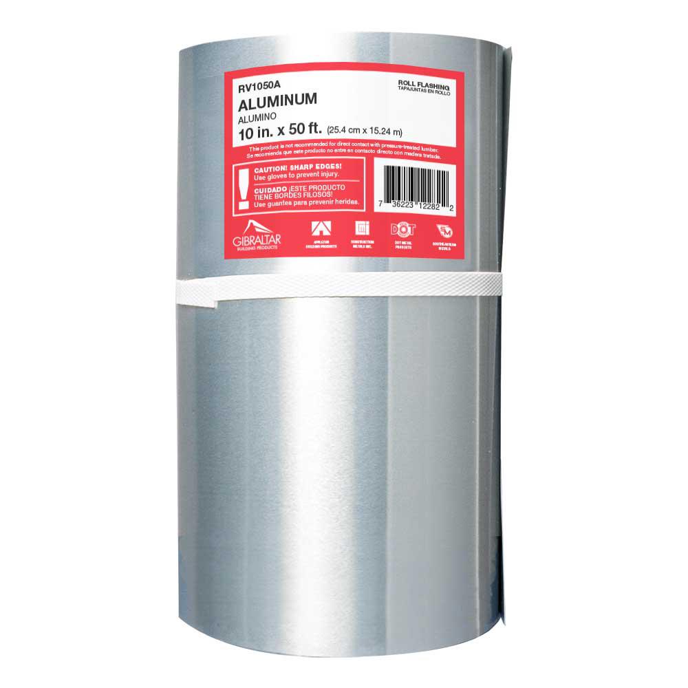 Gibraltar Building Products 10 in. x 50 ft. Aluminum Roll Valley ...