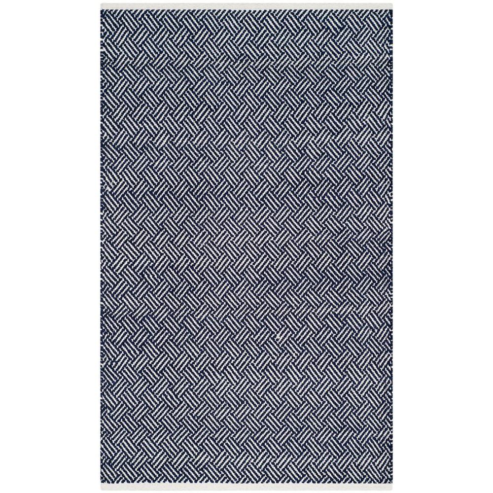 Safavieh Boston Navy 3 ft. x 5 ft. Area RugBOS680D3 The Home Depot