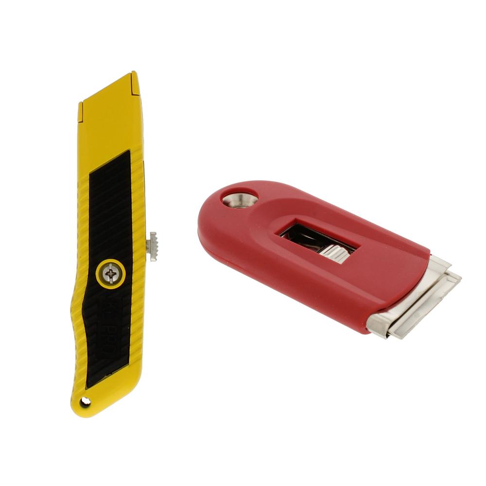 Wiss Safety Knife Auto Retracting Utility Knife Youtube