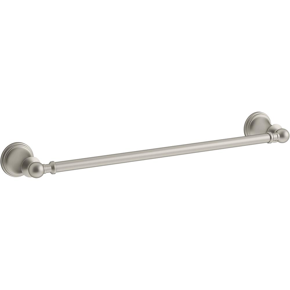 KOHLER Capilano 18 in. Towel Bar in Vibrant Brushed Nickel-K-R26682-BN