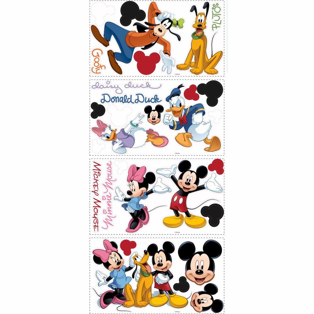Mickey Mouse Clubhouse Gang Room Decor Wall Decal Removable Sticker