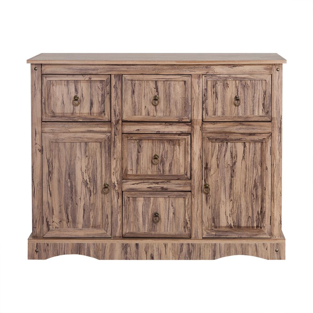 Elegant Home Fashions Wren Maple Veneer Simplicity Storage Cabinet