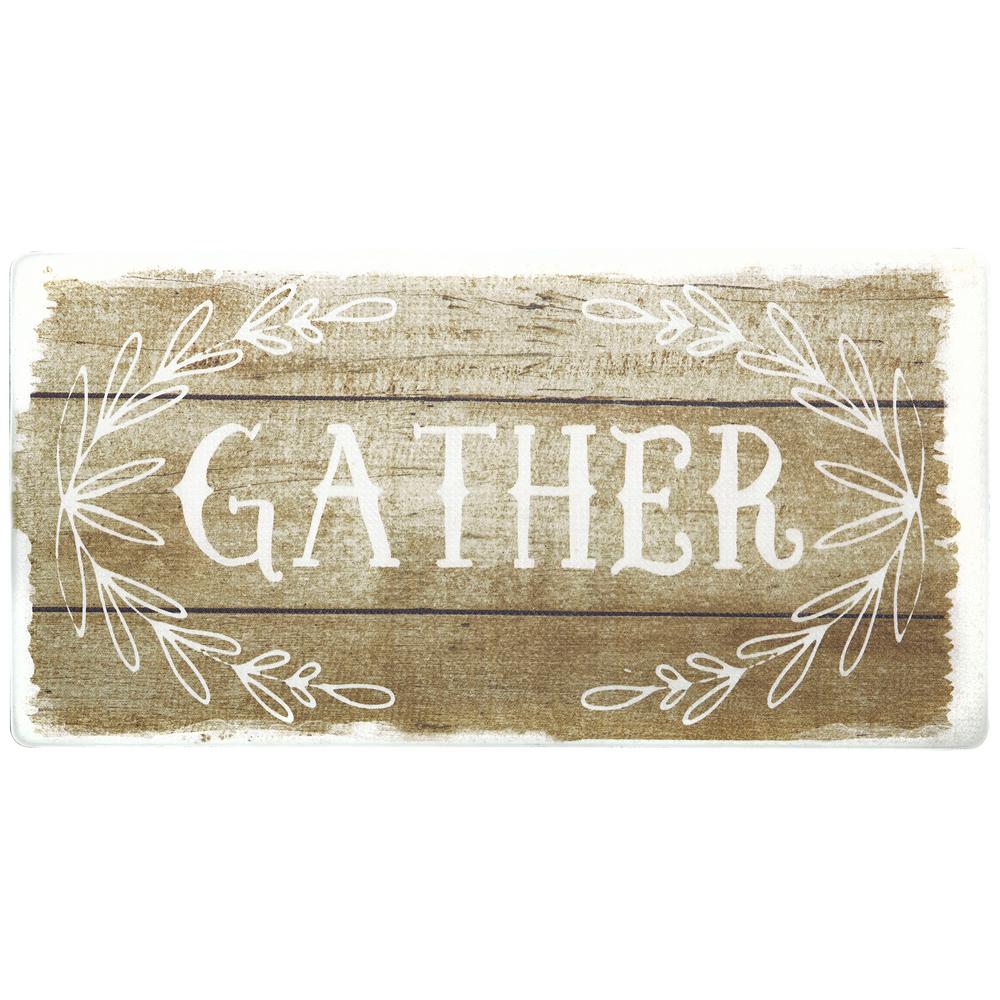 Nicole Miller Cook N Comfort Brown Gather 20 In X 39 Kitchen Nicole Miller Cook N Comfort Brown Gather 20 In X 39 Kitchen Mat