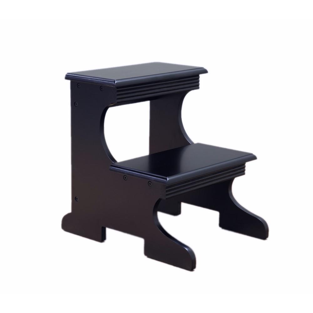 Homecraft Furniture Home Craft Black Step Stool Ss51 Bk The Depot Homecraft Furniture Home Craft Black Step Stool