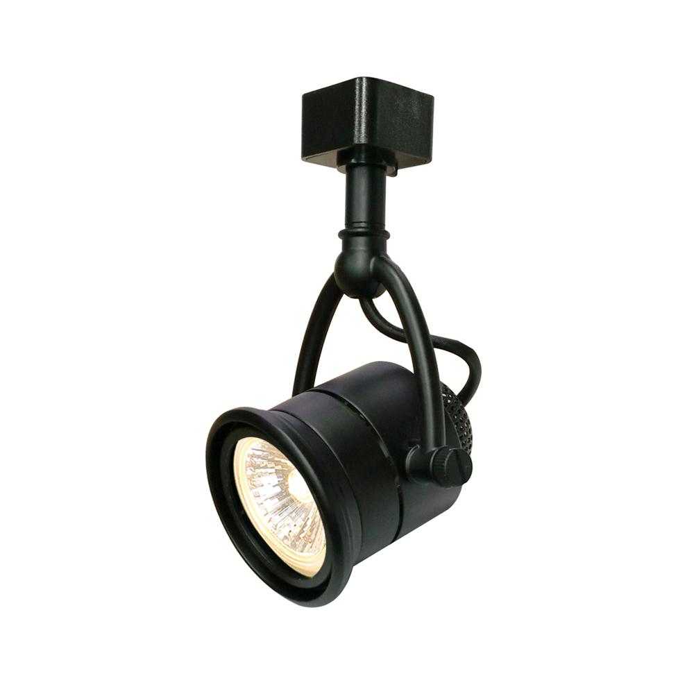 Hampton Bay Retro 1 Light Black Linear Track Lighting Head Hampton Bay Retro 1 Light Black Linear Track Lighting Head