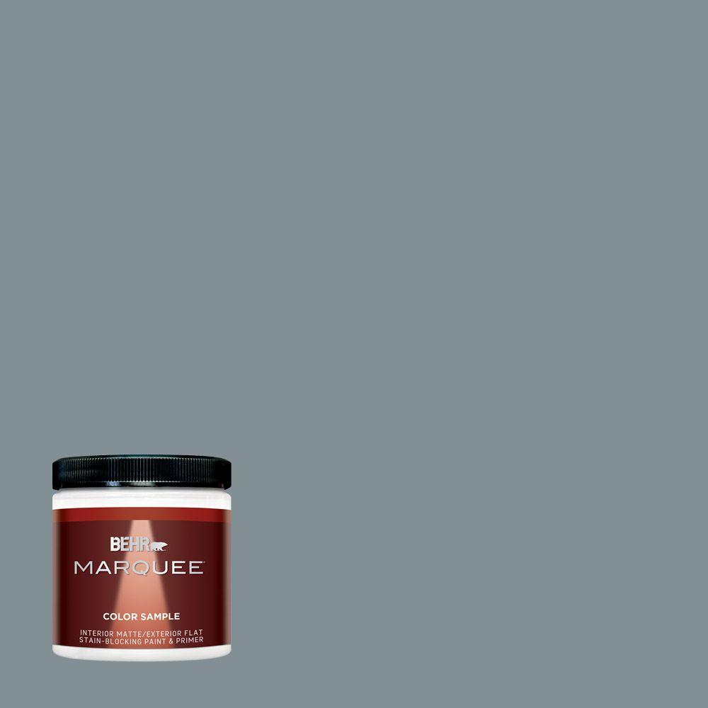 Behr Marquee 8 Oz 740f 4 Dark Storm Cloud Interior Exterior Flat 740f 4 Dark Storm Cloud Interior Exterior Flat