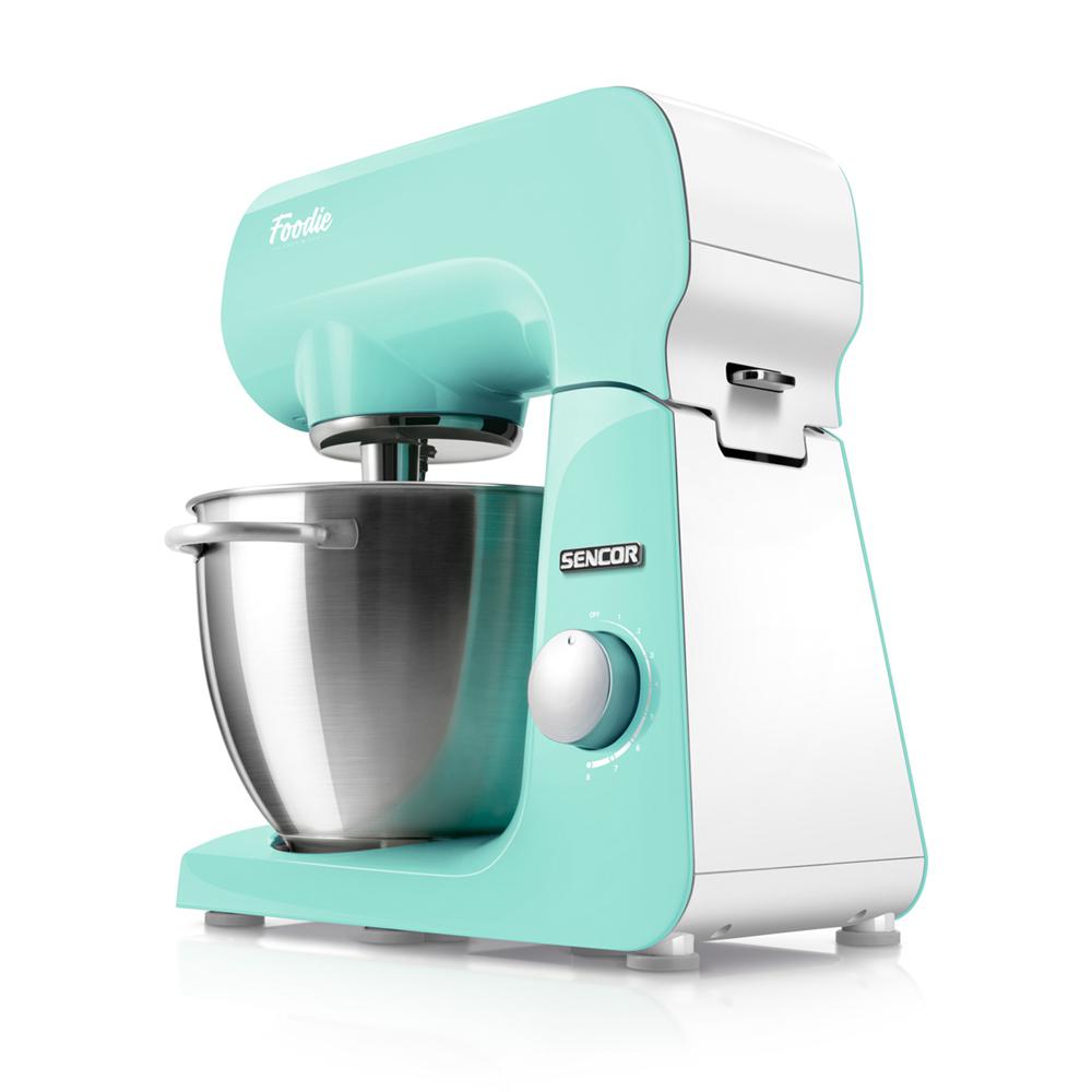 Sencor 4 75 Qt 8 Speed Mint Green Stand Mixer With 6 Accessories