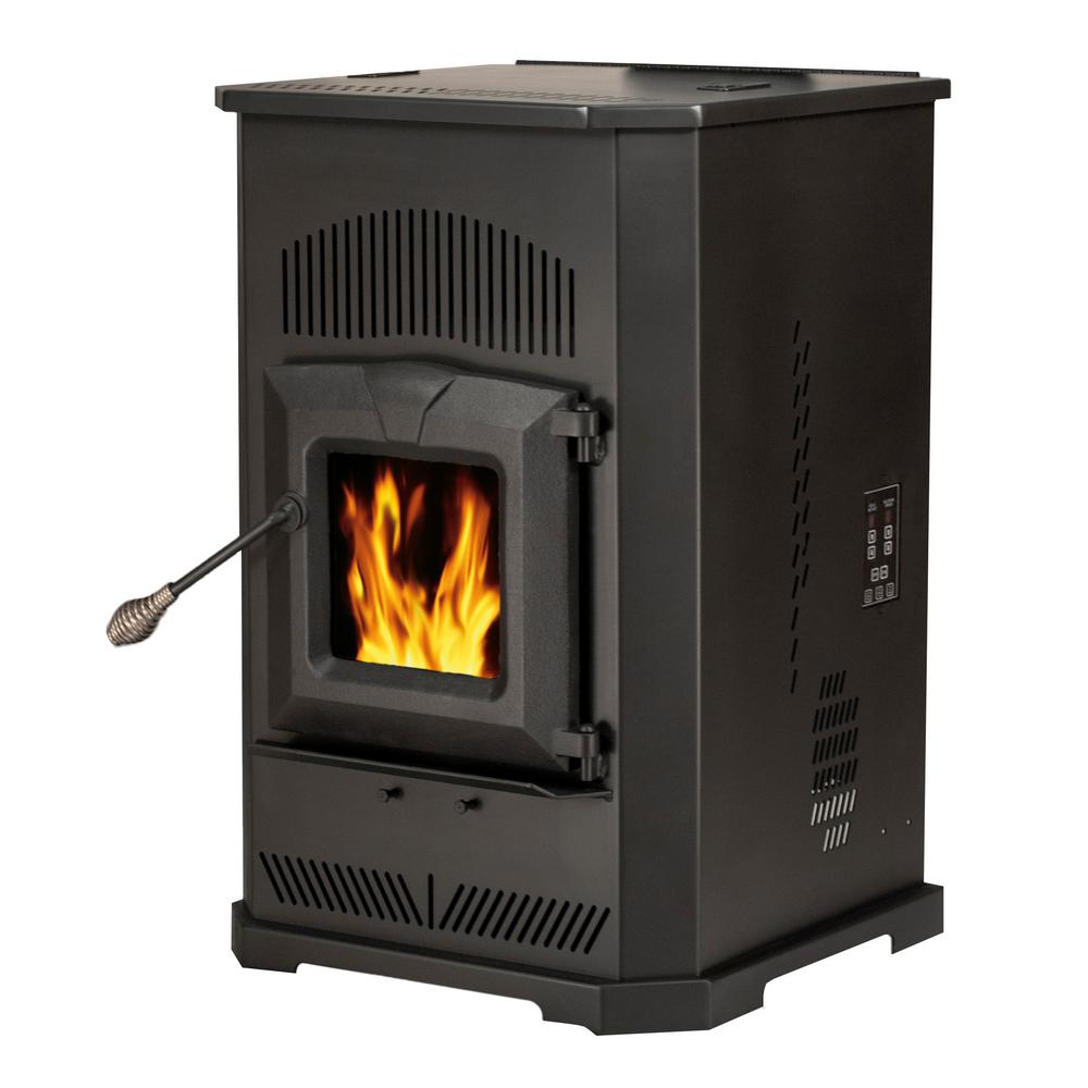 Englander 2 000 Sq Ft Pellet Stove With 80 Lbs Hopper And Auto Ignition 25 Cab80 The Home Depot Englander 2 000 Sq Ft Pellet Stove, Englander Wood Burning Fireplace Insert