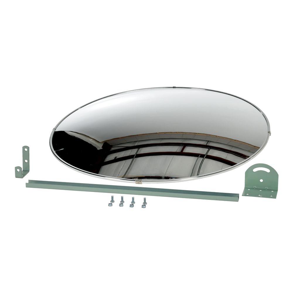 SEE ALL Round Glass Convex Mirror-SEEN18 - The Home Depot