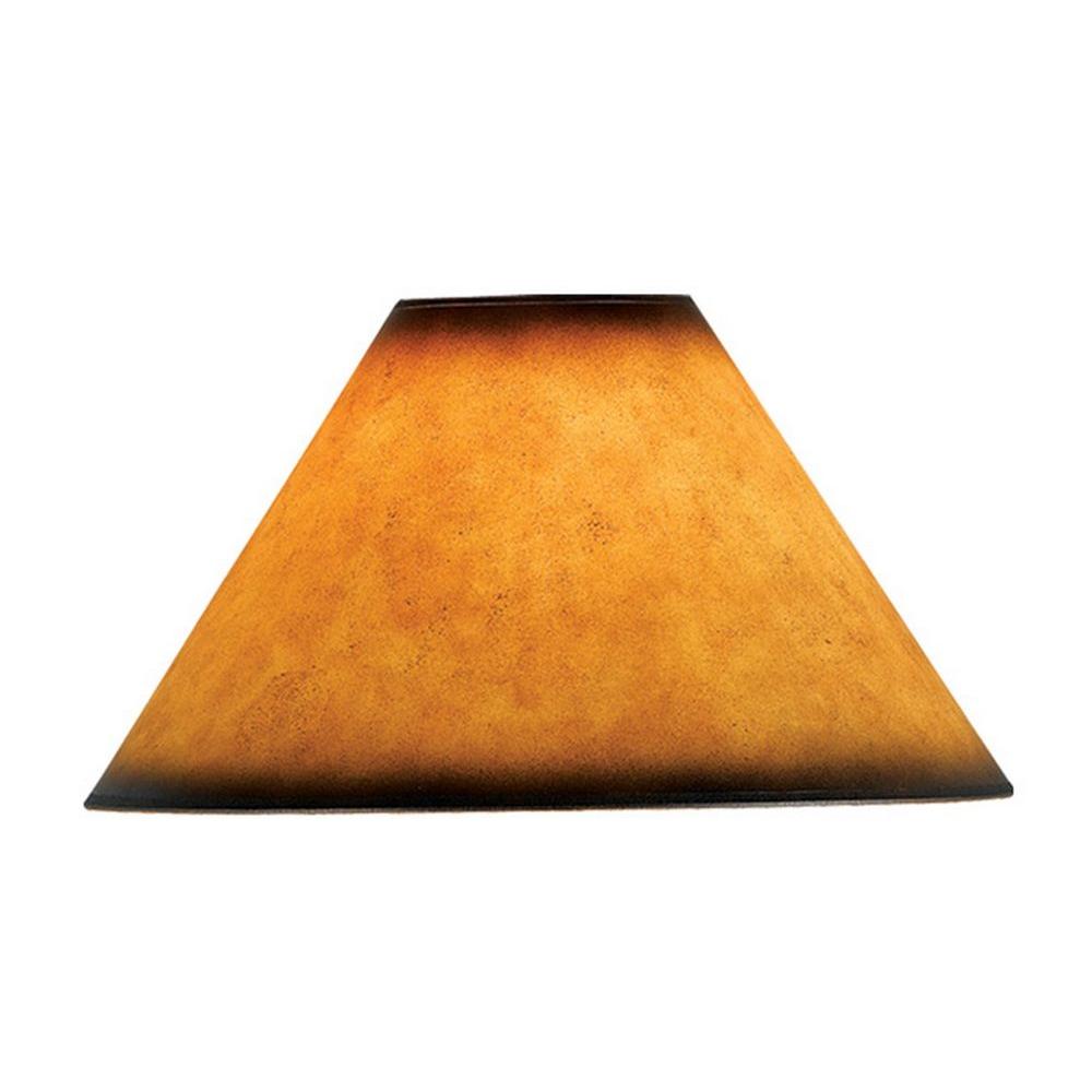 Empire Lamp Shades Lamps The Home Depot Brown Leatherette Shade