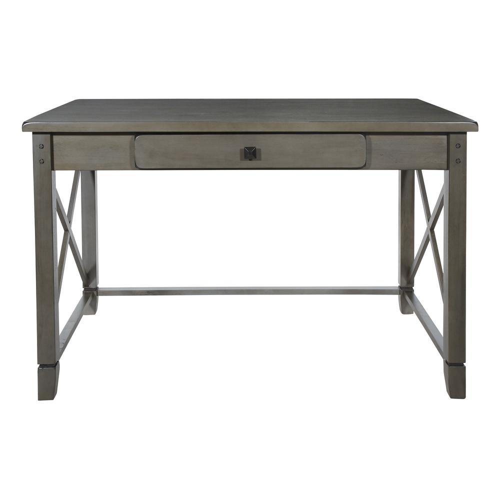 Hillsboro Writing Desk Gray Wash - OSP Home Furnishings