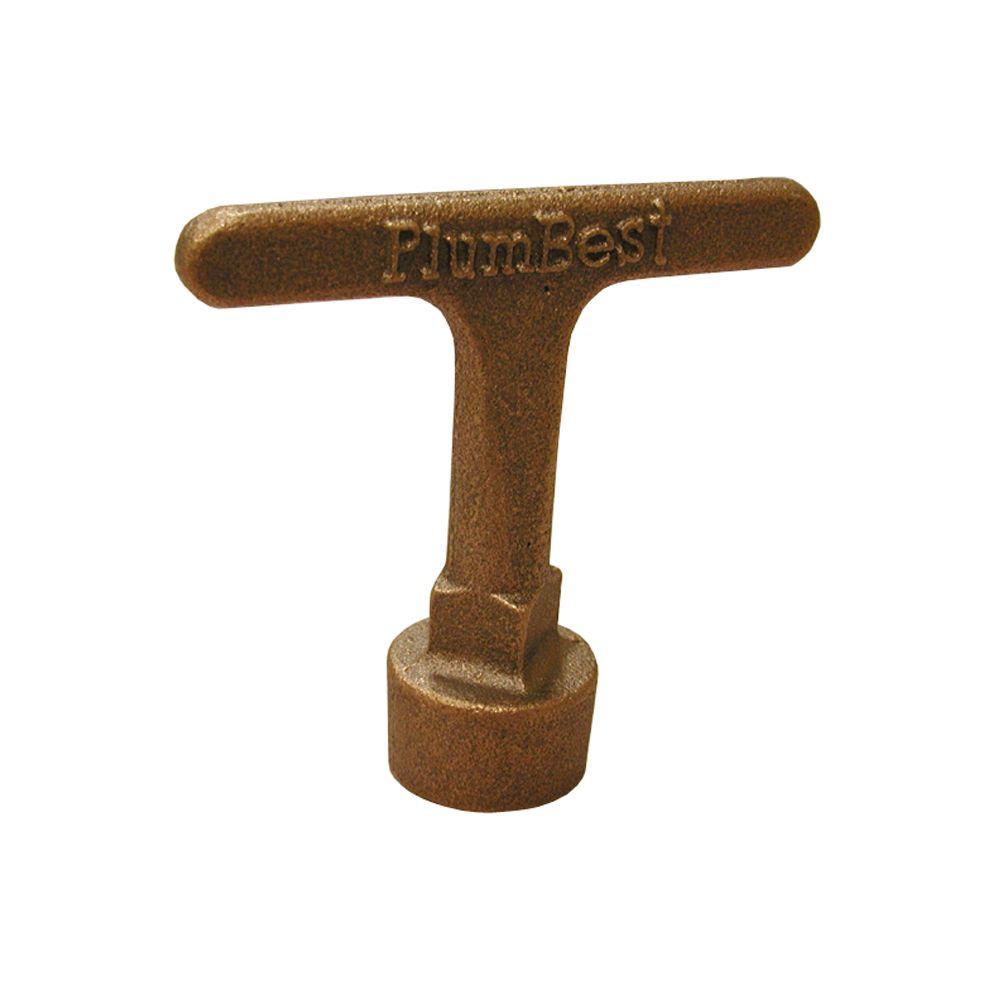 Jones Stephens 35/8 in. Curb Box Wrench for Pentagon Curb BoxesM25900 The Home Depot