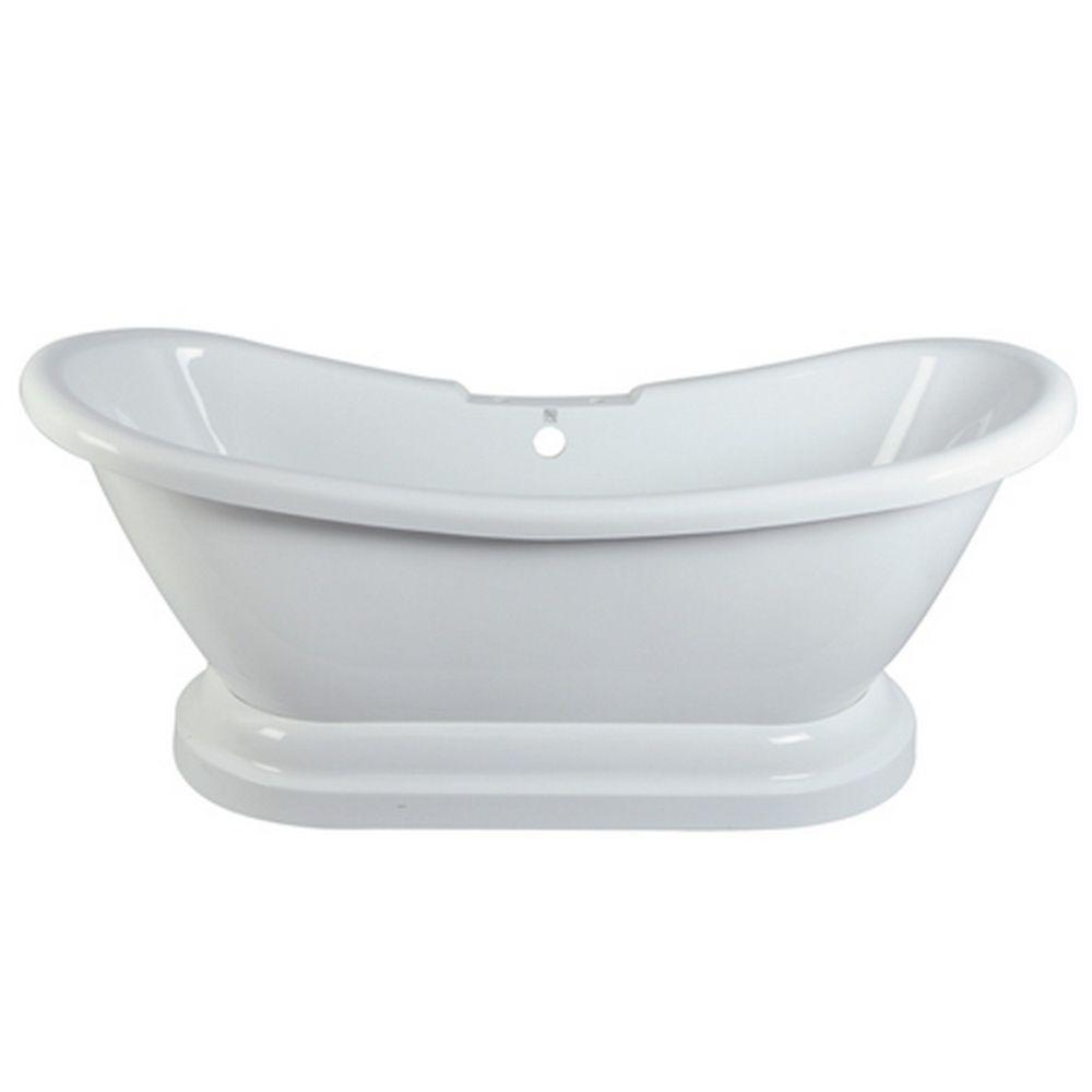 pedestal tub