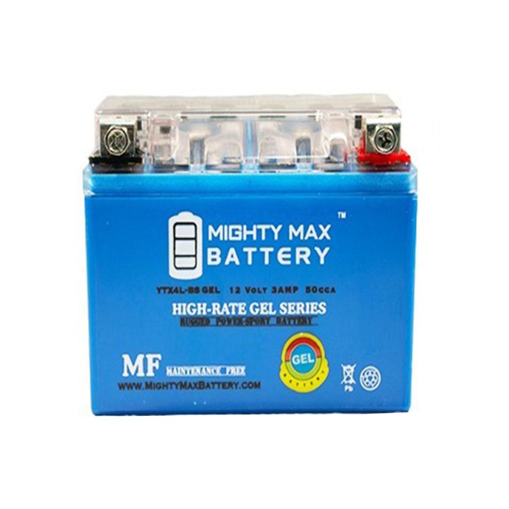 MIGHTY MAX BATTERY 12-Volt 3 Ah 50 CCA GEL Sealed Lead Acid (SLA ...